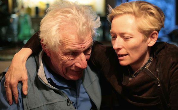 Tilda Swinton with John Berger in The Seasons In Quincy: Four Portraits Of John Berger